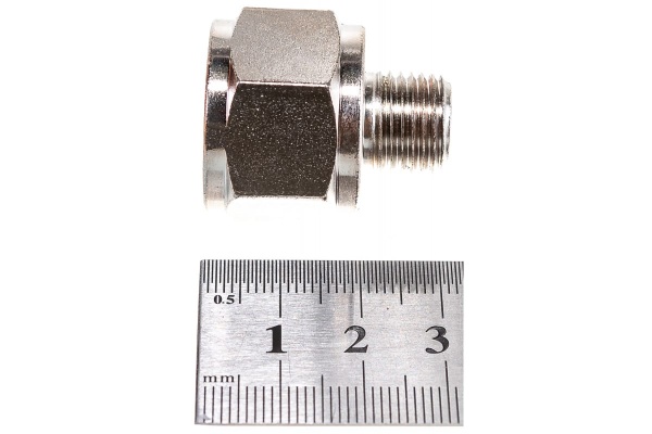 Переходник (1/4"M — 1/2"F; блистер) FUBAG 180181 B