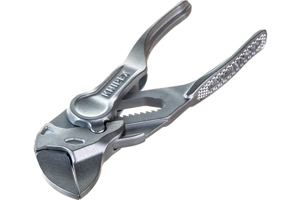 Переставные клещи-ключ Knipex XS, 21 мм (3/4"), 100 мм, Cr-V, серые, KN-8604100