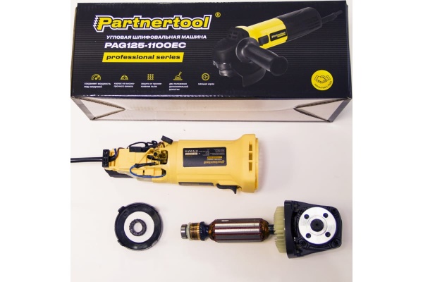 Углошлифовальная машина PARTNERTOOL PAG125-1100EC