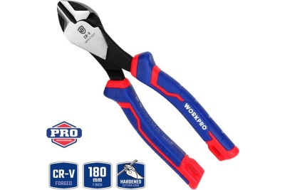 Усиленные бокорезы WORKPRO 180 мм (7 дюймов) CR-V WP231023