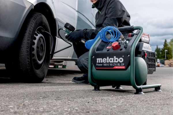 Компрессор акк. без АКК и ЗУ Metabo Power 160-5 18 LTX BL OF 601521850