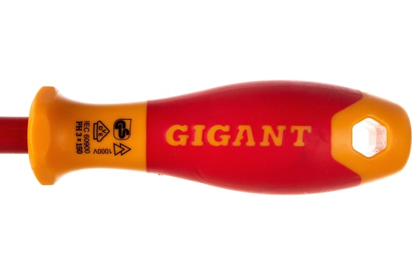 Диэлектрическая отвертка Gigant PH3x150 мм GDS PH3150