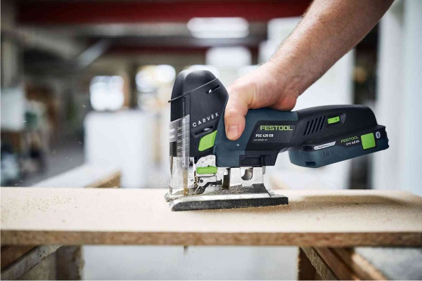 Аккумуляторный лобзик FESTOOL CARVEX PSC 420 HPC4 0 EBI-Set 576523