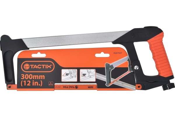 Ножовка по металлу TACTIX Heavy Duty с лезвием 300 мм 267007
