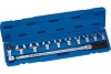 Динамометрический ключ KING TONY 345202D11MR 1/2", 13-30 мм, 40-200 Нм, кейс, набор рожковых насадок