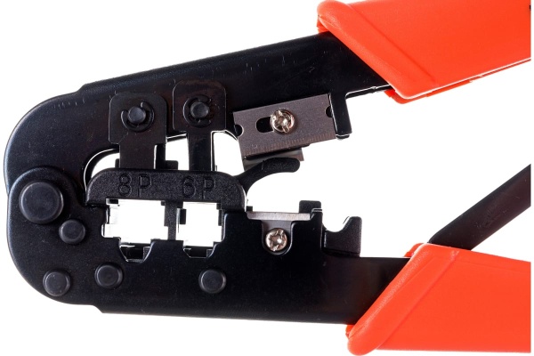 Обжимной инструмент, 2 гнезда, с храповиком NIKOMAX NMC-568R