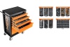 Тележка для инструмента NEO Tools 7 выдвижных ящиков, 129 шт 84-222+G