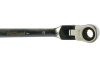 Комбинированный ключ трещоточный с шарниром 8мм AV Steel  AV-315208