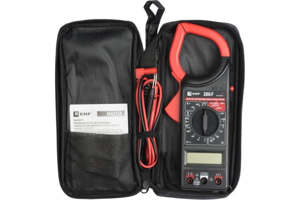 Цифровые токовые клещи EKF 266F Master In-180702-bc266F