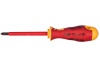 Диэлектрическая крестовая отвертка Felo Ergonic +/- H 2X 100 41620390