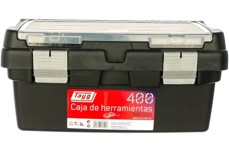 Ящик для инструментов 400x225x190мм, +лоток + органайзер Tayg 162008
