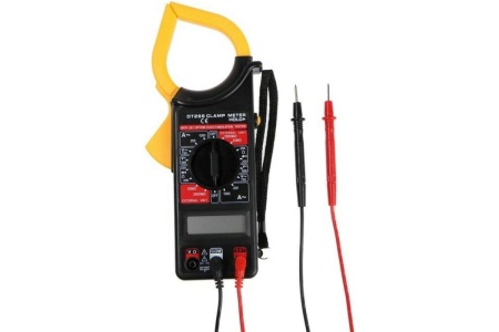 Токовые клещи TUNDRA DT-266 ACVDCV, ACA, 200-20KΩ, изоляции 20-2000MΩ, прозвон 2768108