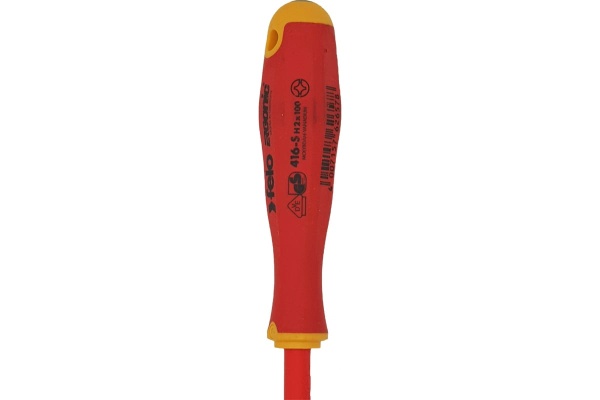 Диэлектрическая отвертка Felo PH 2 +/-, E-Slim Ergonic 41629390