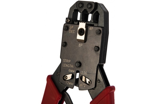 Обжимной инструмент TWT 4P,6P,8P, Ratchet, тип HT-2008R с храповым механизмом CRI-468R