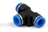 Фитинг цанговый тройник 12 мм Pegas pneumatic 5605