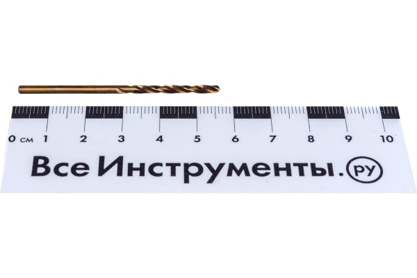 Сверло по металлу кобальтовое (2.5х57 мм) ПРАКТИКА 033-406