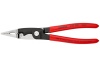 Электромонтажные клещи Knipex 6-в-1, 200 мм, чёрные, 1К ручки, KN-1381200SB