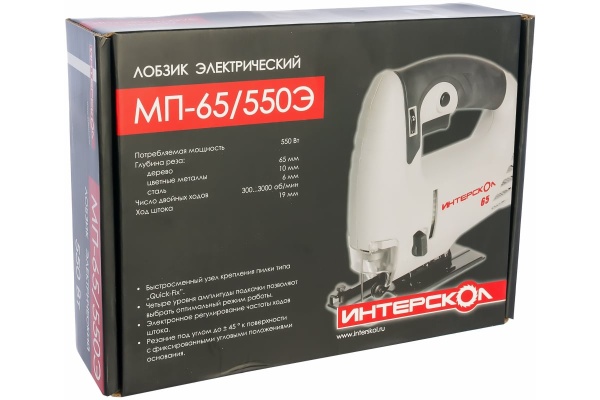 Лобзик Интерскол МП-65/550Э 101.1.1.00