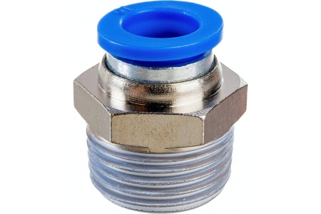 Фитинг для пластиковых трубок (10 мм; 1/2М) ROCKFORCE RF-SPC10-04
