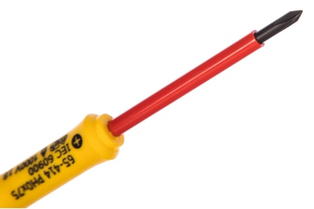 Диэлектрическая отвертка FATMAX 1000V PH0х75 мм Stanley 0-65-414