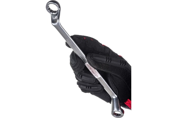 Накидной ключ 12-гранный 75град 14х17мм ROCKFORCE RF-7591417