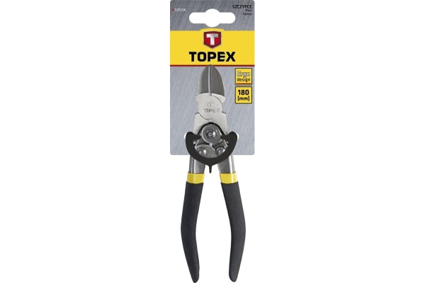 Боковые кусачки с шарниром TOPEX 180 мм 32D138