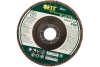 Диск наждачный лепестковый для УШМ (125х22,2 мм; Р80) FIT IT 39554