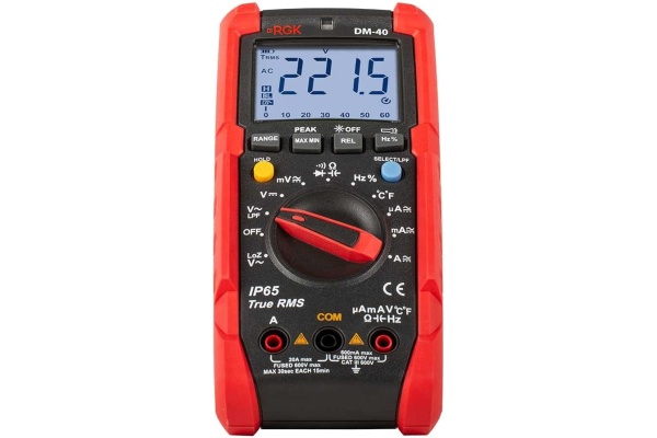 Цифровой мультиметр с поверкой RGK DM-40 779661