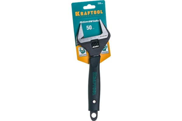 Разводной ключ KRAFTOOL SlimWide 250/50 мм 27258-25
