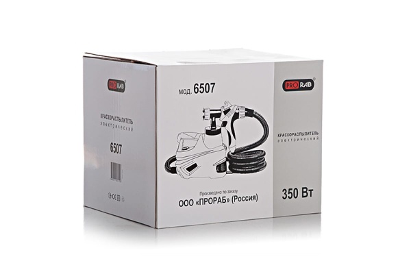 Электрический краскораспылитель Prorab 6507