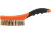 Проволочная щетка NEO Tools латунная проволока, 4х16 рядов 39-030