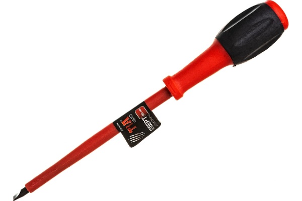 Диэлектрическая отвертка ТУНДРА SL6 х 150 мм 2679439