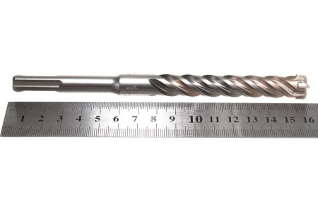 Бур Industrie Qualitat Zentro 4х4 (14х160 мм; SDS+) по бетону Kraftool 29310-160-14