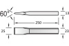 Слесарное зубило NORGAU 25x250 мм N95-25X250 075311250