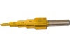 Набор сверл ступенчатых (4 шт; HSS 4241) Forsage F-38503