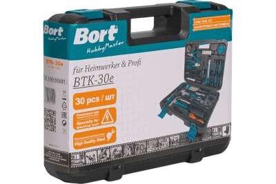 Набор ручного инструмента BORT BTK-30e 93412529