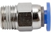 Фитинг для пластиковых трубок (4 мм; 1/8М) ROCKFORCE RF-SPC04-01