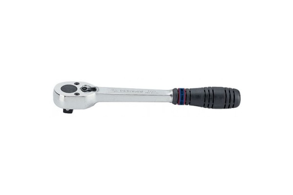 Флажковая трещотка с фиксатором 1/2", 250мм, 32 зубца KING TONY 4779-10GR