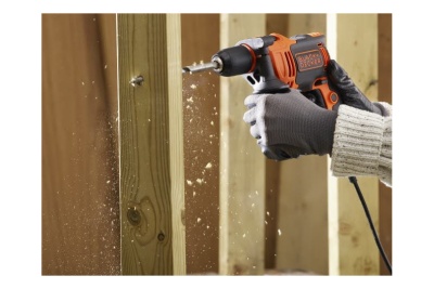 Электронная ударная дрель Black&Decker Omega BEH550K-QS