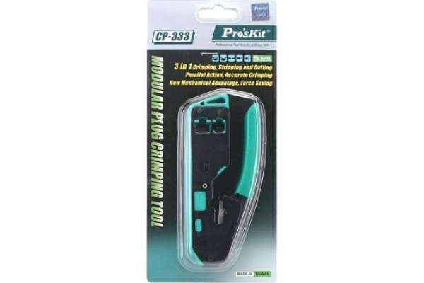 Обжимной инструмент ProsKit CP-333 00322506