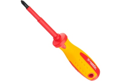 Отвертка Insulated SL4,0x100 мм MATRIX PROFESSIONAL 12916