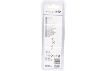 Сверло под конфирмат (5х90 мм; сталь HSS) HOEGERT TECHNIK HT6D505