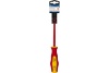 Отвертка диэлектрическая Ultra Grip SL 5,5 х 125 мм CR-V КОБАЛЬТ 646-454