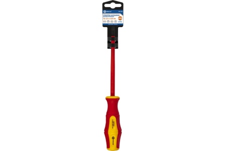 Отвертка диэлектрическая Ultra Grip SL 5,5 х 125 мм CR-V КОБАЛЬТ 646-454