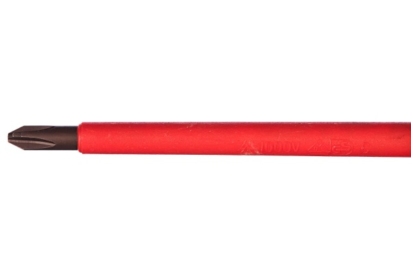 Диэлектрическая крестовая отвертка Felo Ergonic +/- H 2X 100 41620390