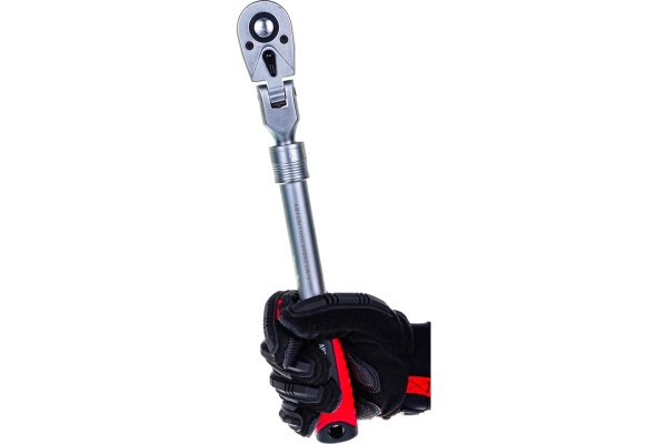 Трещотка ABTOMTOOL РROFFI 1/2, 72 зуб, 350-500 мм, телескопическая, CrV 54252