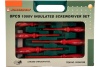 Набор диэлектрических отверток SL 0,4х2,5х85-1,2х6,5х150 и PH Jonnesway D02AP08S
