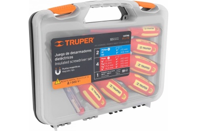 Набор диэлектрических отверток Truper DTJ-7D 7 предметов 14196