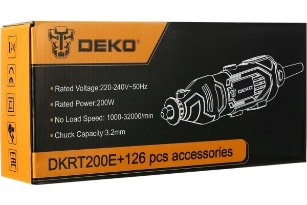 Электрический гравер DEKO DKRT200E 063-1415