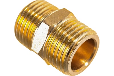 Соединитель резьбовой M1/2"xM1/2" ЭВРИКА ER-MM08/08